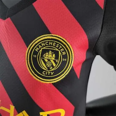 22-23 Manchester City away kids kit