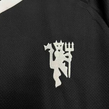 24-25 Manchester United Black GoalKeeper Kit Soccer Uniforms Soccer