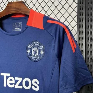 24-25 Manchester United Navy Training Kit Sport