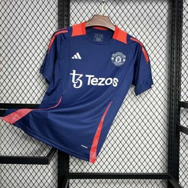 24-25 Manchester United Navy Training Kit Sport