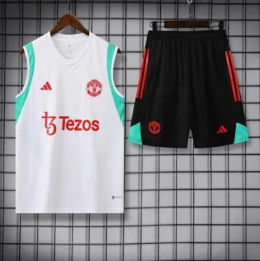 23-24 Manchester United Training Vest Kit S-XXL(5) Soccer Jerseys