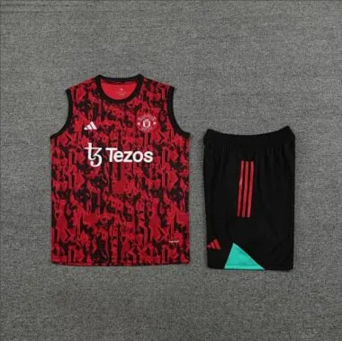 23-24 Manchester United Training Vest Kit S-XXL(3) Soccer Jerseys