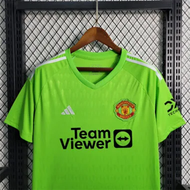 23-24 Manchester United goalkeeper green size S-XXL Soccer Jersey