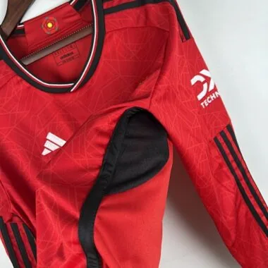 23-24 Manchester United Long sleeve home S-XXL