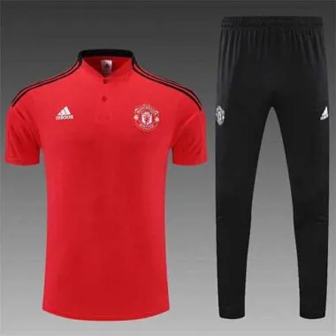 Manchester United Polo red crew neck