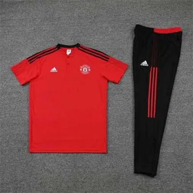 Manchester United Polo red crew neck
