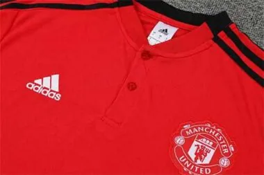 Manchester United Polo red crew neck