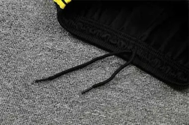 Manchester United Polo black and yellow-three sides