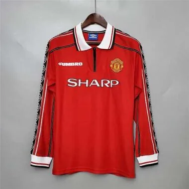98-99 Manchester United home long sleeve