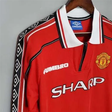 98-99 Manchester United home long sleeve
