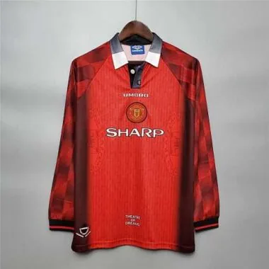 96-97 Manchester United home long sleeve