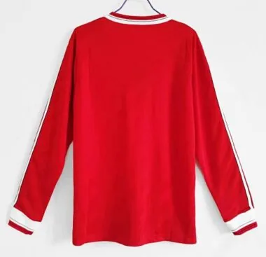 86-88 Manchester United home long sleeve