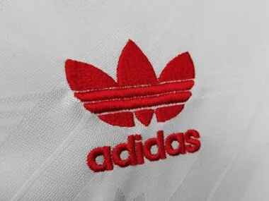 86-88 Manchester United away white away long sleeve