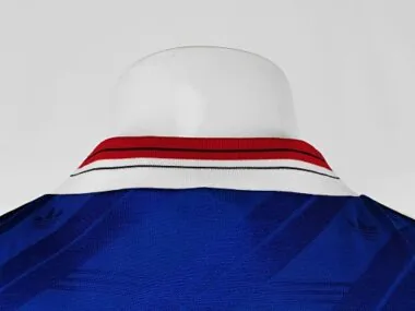 86-88 Manchester United away blue long sleeve