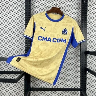 25-26 Marseille Third Away Kit Soccer T-Shirt AAAAJersey Supply Yupoo