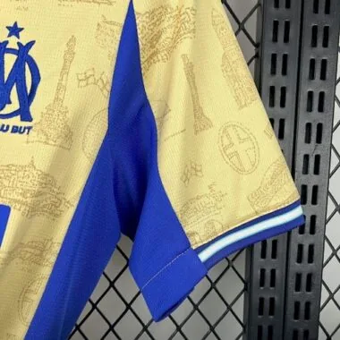 25-26 Marseille Third Away Kit Soccer T-Shirt