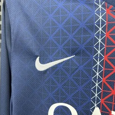 25-26 PSG Home Long Sleeves Kit Soccer T-Shirt