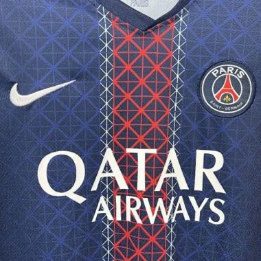 25-26 PSG Home Long Sleeves Kit Soccer T-Shirt