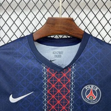 25-26 PSG Home Long Sleeves Kit Soccer T-Shirt
