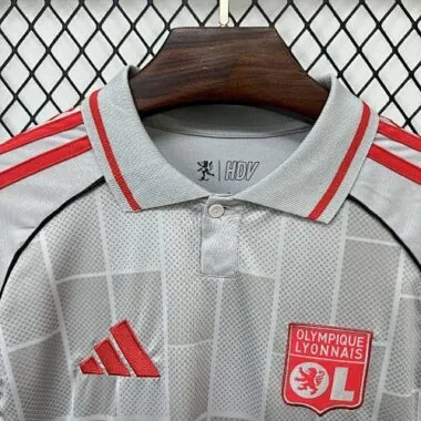 25-26 Lyon Third Kit Soccer T-Shirt AAAAJersey Supply Yupoo