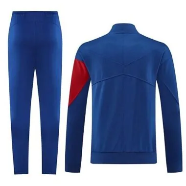 25-26 PSG Navy Football Tracksuits Long Jacket Suits