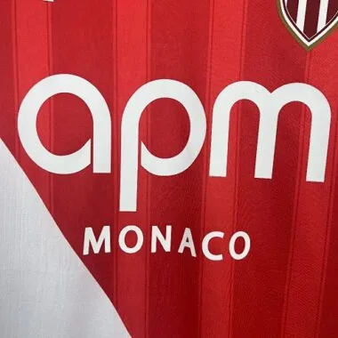25-26 Monaco Home Kit Soccer T-Shirt AAAAJersey Supply Yupoo
