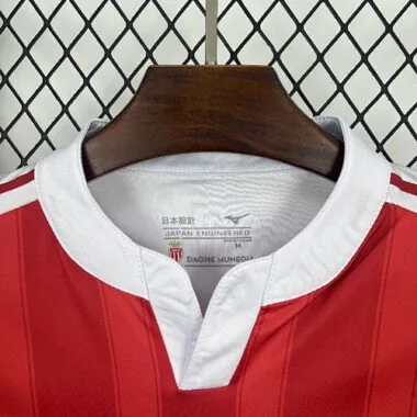 25-26 Monaco Home Kit Soccer T-Shirt AAAAJersey Supply Yupoo