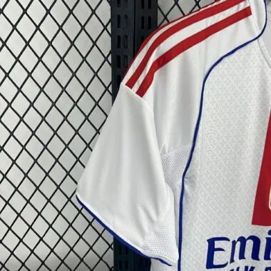 25-26 Lyon Home Kit Soccer T-Shirt