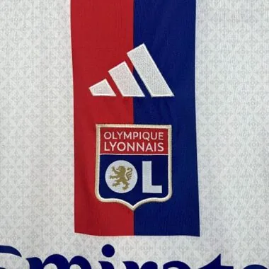 25-26 Lyon Home Kit Soccer T-Shirt