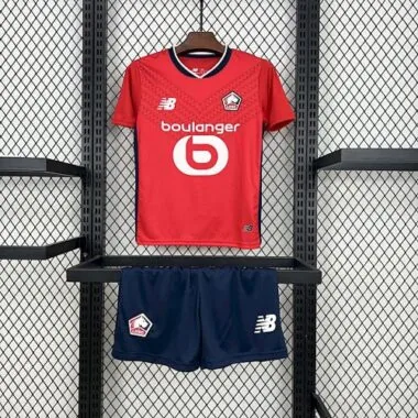 24-25 Lille Home Kids Kit Soccer AAAAJersey Yupoo