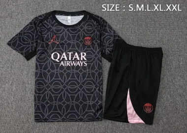 24-25 PSG Black Training Kit Soccer AAAAJersey Yupoo