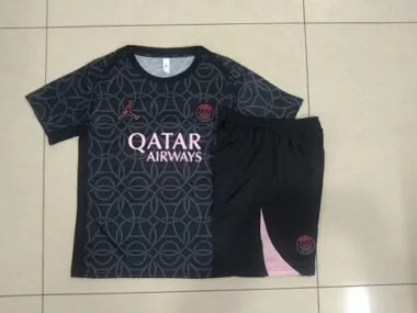 24-25 PSG Black Training Kit Soccer AAAAJersey Yupoo