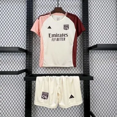 24-25 Lyon Third Kids Kit Soccer AAAAJersey