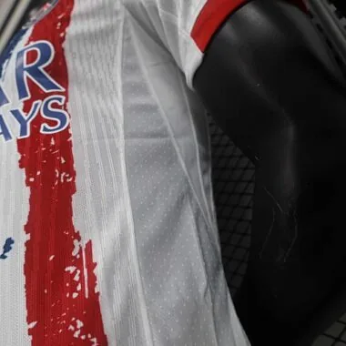 24-25 PSG Away White Kit Player Version Soccer AAAAJersey