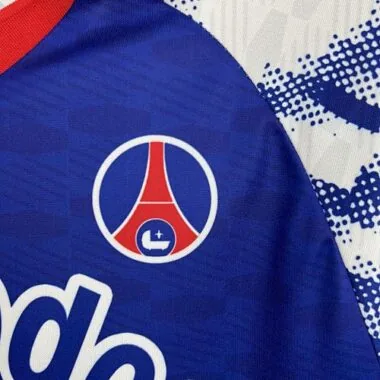 92-93 PSG Home Blue Kit Soccer