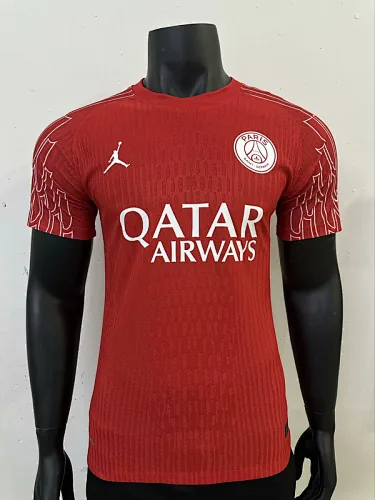 24-25 PSG Red Kit Special Edition Player Version Soccer AAAAJersey