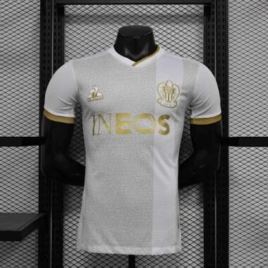 24-25 Nice Away White Kit Player Version Football AAAAJersey