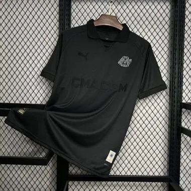 24-25 Marseille Black 125th Anniversary Edition Kit Football AAAAJersey