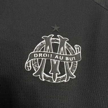 24-25 Marseille Black 125th Anniversary Edition Kit Football