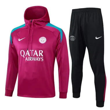 24-25 PSG Hoodie Long Sleeve Training Suit Football Shirts(1)