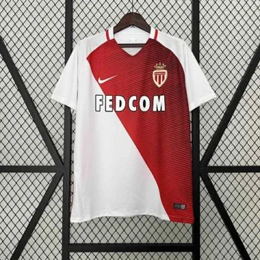 16-17 Monaco Home Retro Kit Football Uniform AAAAJerseys Dropshipping Yupoo
