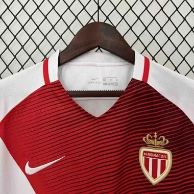 16-17 Monaco Home Retro Kit Football Uniform AAAAJerseys Dropshipping Yupoo