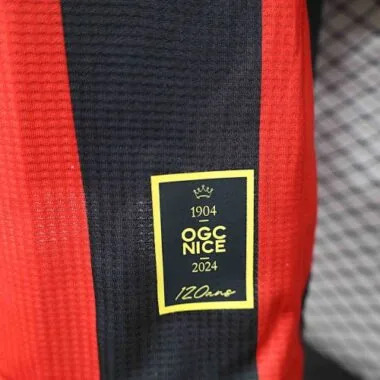 24-25 Nice Home Kit Player Version Shirt Soccer AAAAJersey Yupoo