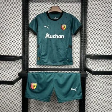 24-25 Lens Away Kid Kits Youth Apparels Football AAAAJersey Yupoo
