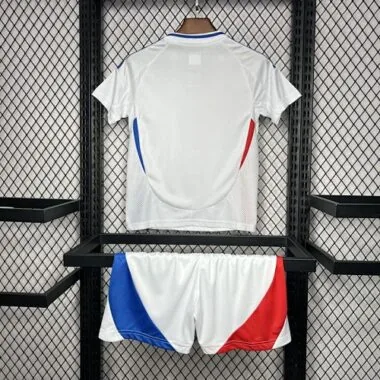 24-25 Lyon Home Kid Kits Youth Apparels Football