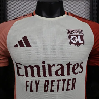 24-25 Lyon Third Away Kit Player Version Shirt Football