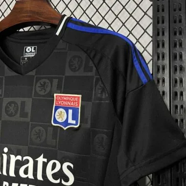 24-25 Lyon Away Kit Football Apparels Sport
