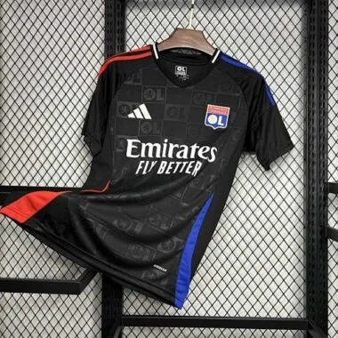 24-25 Lyon Away Kit Football Apparels Sport