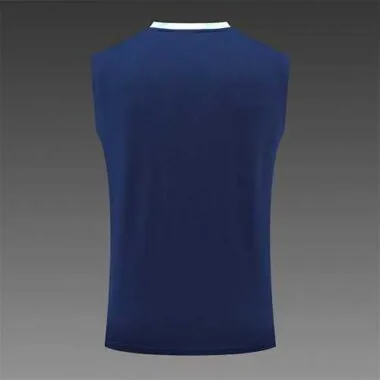 22-23 Marseille vest training suit kit dark blue white