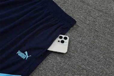 22-23 Marseille vest training suit kit dark blue white